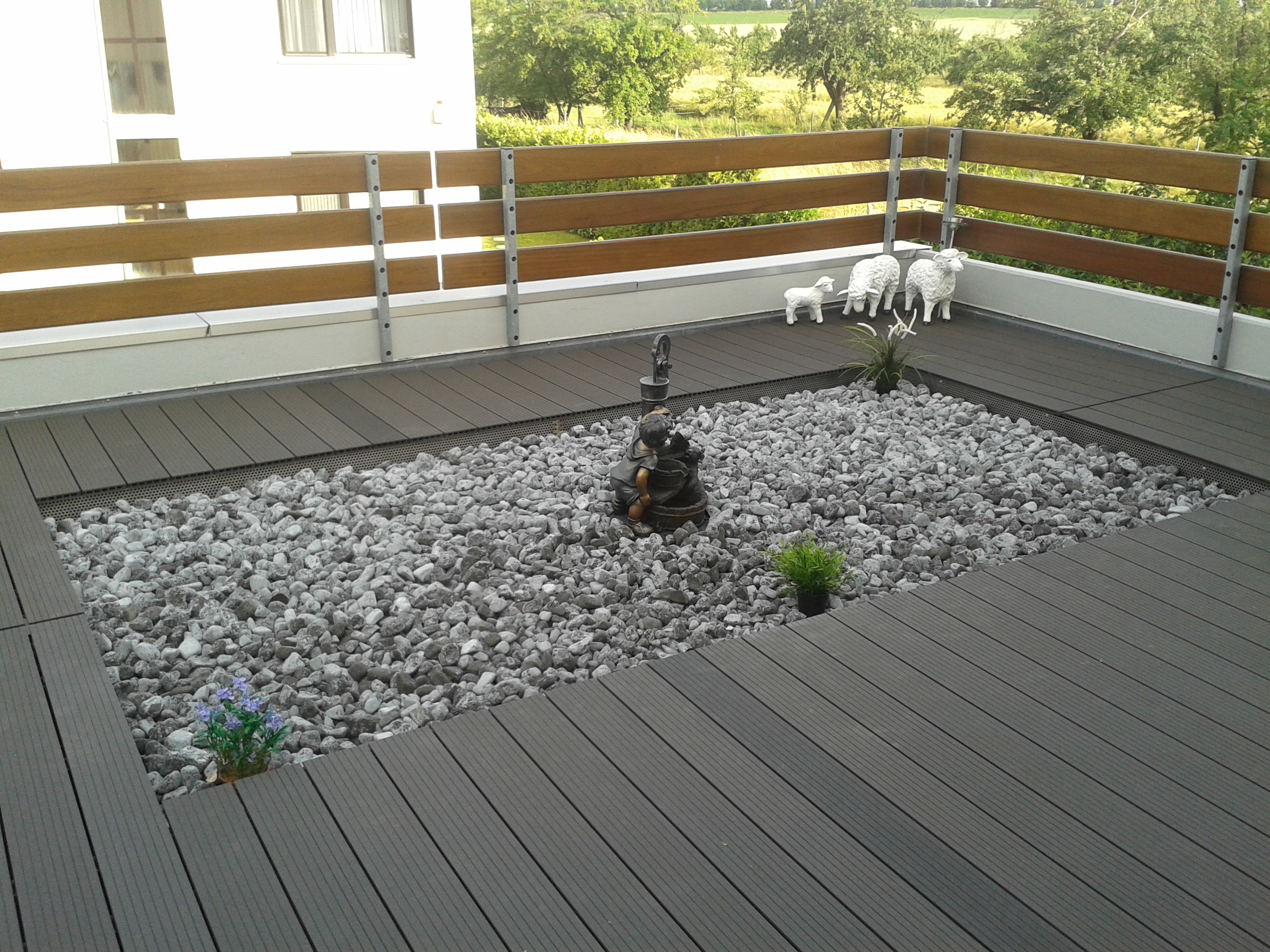 Cushystones in der Gartengestaltung