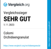 Colomi Pflnazensubstrat ist Testsieger bei Vergleich.org