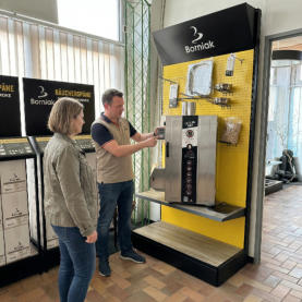 Verkaufberatung bei Colomi über Borniak Räucherofen